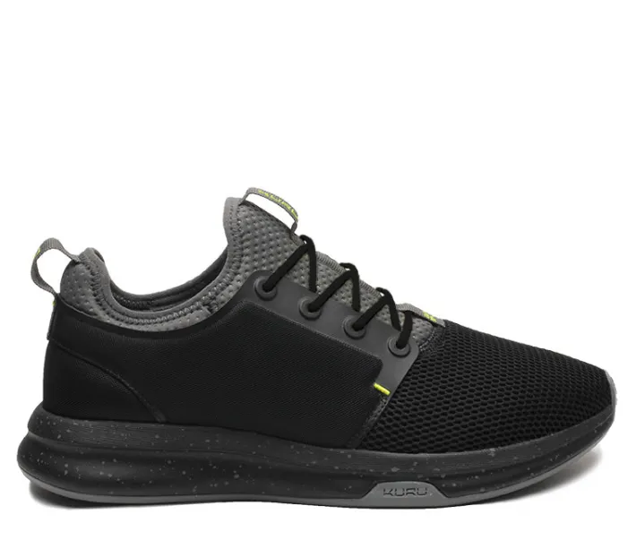 Sneakers>KURU Footwear ATOM Jetblack-citron