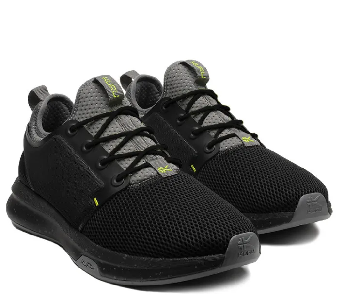 Sneakers>KURU Footwear ATOM Jetblack-citron