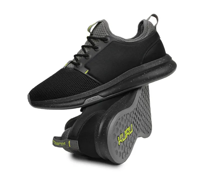 Sneakers>KURU Footwear ATOM Jetblack-citron