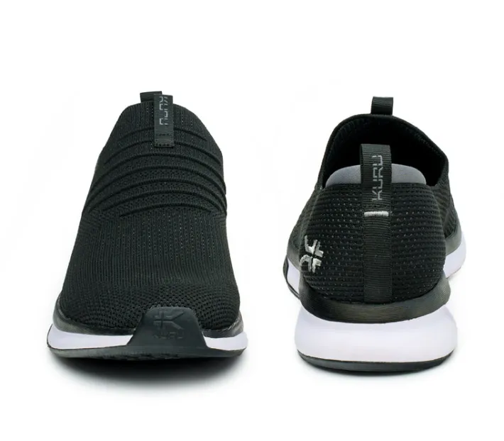 Sneakers|Slip-Ons>KURU Footwear ATOM Slip-On Jetblack-slategray