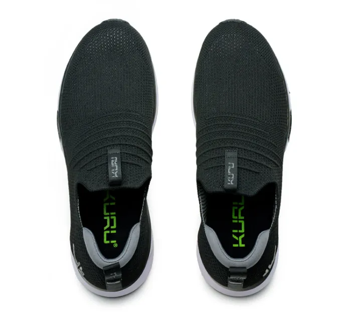 Sneakers|Slip-Ons>KURU Footwear ATOM Slip-On Jetblack-slategray