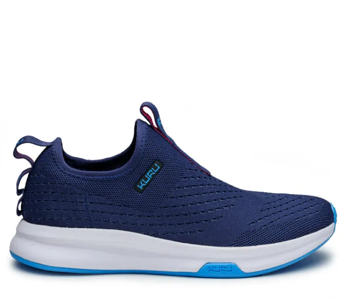 Sneakers|Slip-Ons>KURU Footwear ATOM Slip-On Navy-skyblue