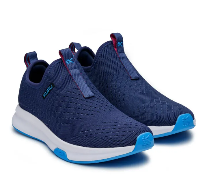 Sneakers|Slip-Ons>KURU Footwear ATOM Slip-On Navy-skyblue