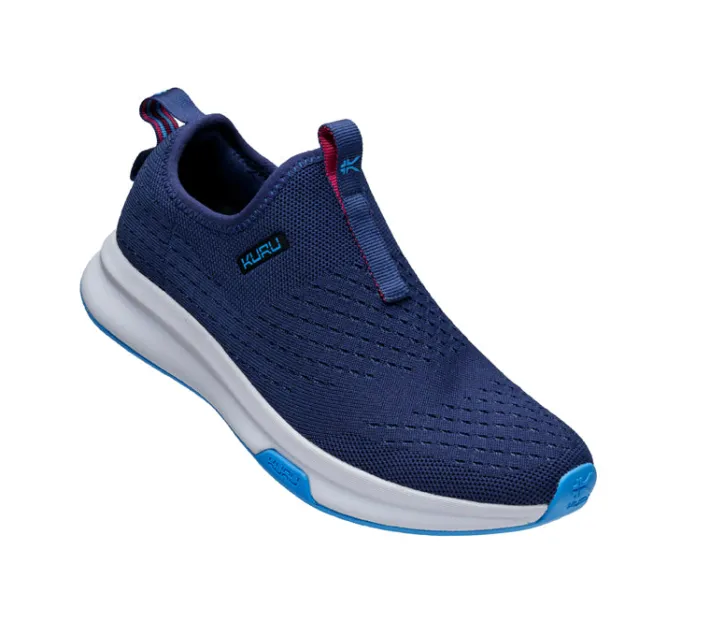 Sneakers|Slip-Ons>KURU Footwear ATOM Slip-On Navy-skyblue