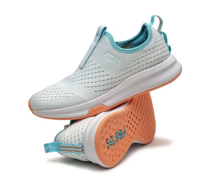 Sneakers|Slip-Ons>KURU Footwear ATOM Slip-On Brightwhite-topazblue