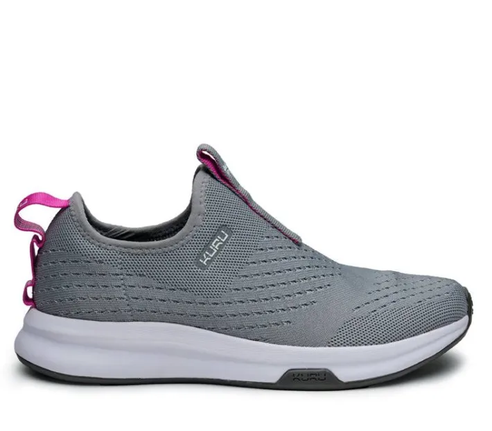 Sneakers|Slip-Ons>KURU Footwear ATOM Slip-On Stonegray-berrypink