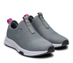 Sneakers|Slip-Ons>KURU Footwear ATOM Slip-On Stonegray-berrypink
