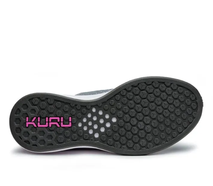 Sneakers|Slip-Ons>KURU Footwear ATOM Slip-On Stonegray-berrypink