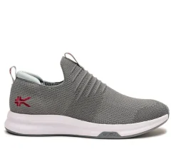 Sneakers|Slip-Ons>KURU Footwear ATOM Slip-On Cloudgray-cardinalred