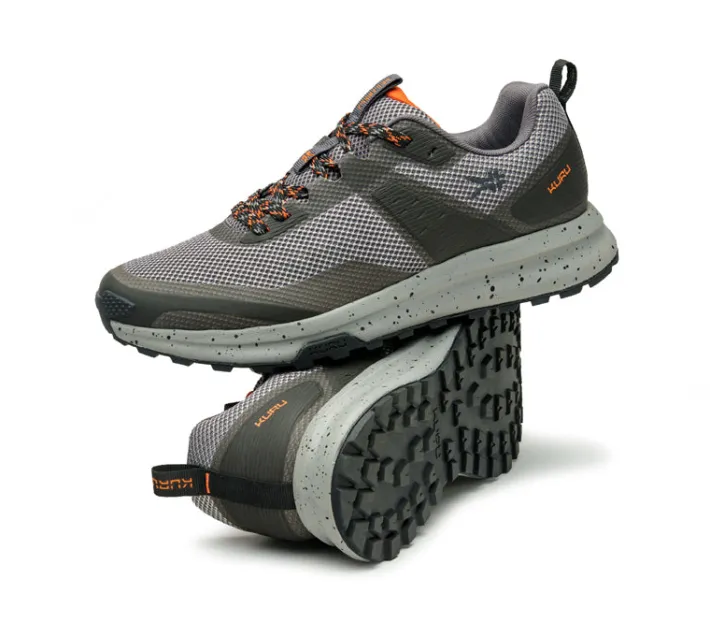 Sneakers>KURU Footwear ATOM Trail Leadgray-orangespice