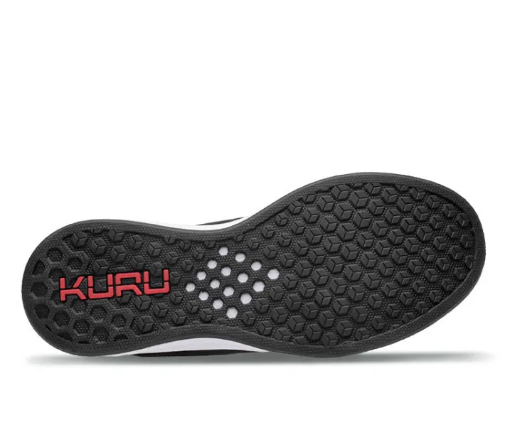 Sneakers>KURU Footwear ATOM WIDE Jetblack-white-firered