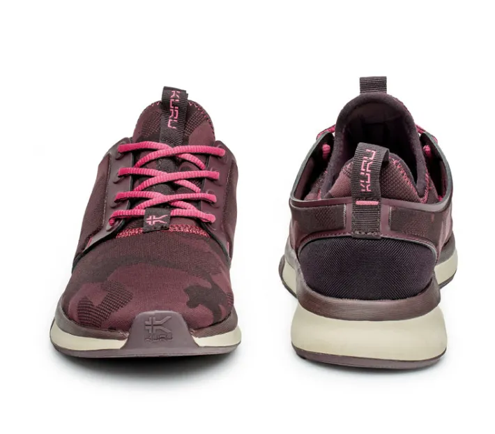 Sneakers>KURU Footwear ATOM WIDE Camowine-pinksorbet
