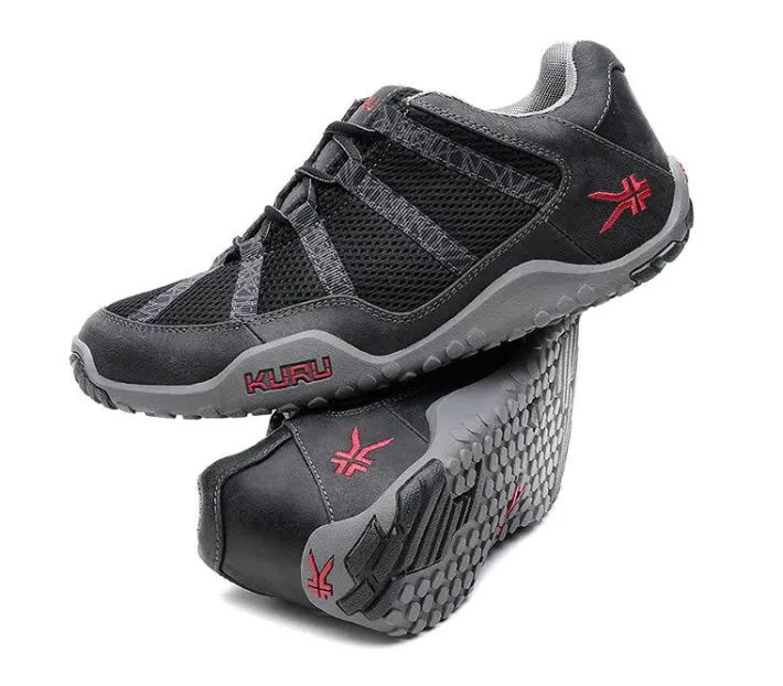 Sneakers>KURU Footwear CHICANE Jetblack-cardinalred