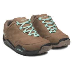 Sneakers>KURU Footwear CHICANE WIDE Warmstone-jetblack-mintgreen