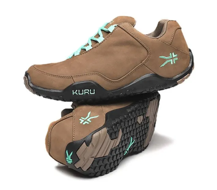 Sneakers>KURU Footwear CHICANE WIDE Warmstone-jetblack-mintgreen