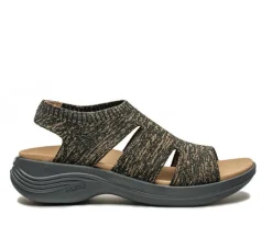 Sandals>KURU Footwear CODA Muse Knit Jetblack-sand
