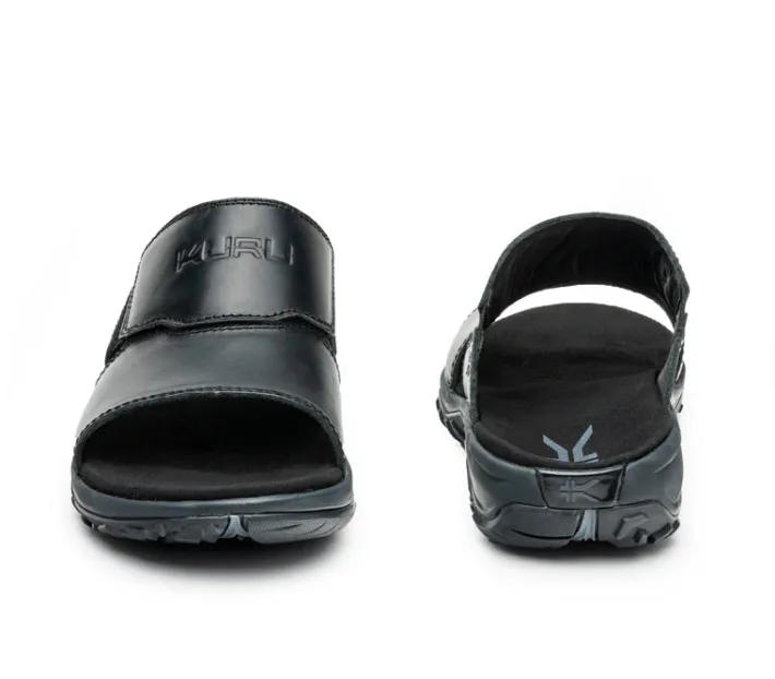 Sandals>KURU Footwear COVE Jetblack-slategray