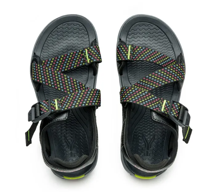 Sandals>KURU Footwear CURRENT Jetblack-multi