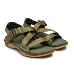 Sandals>KURU Footwear CURRENT Olivegreen-goldenyellow