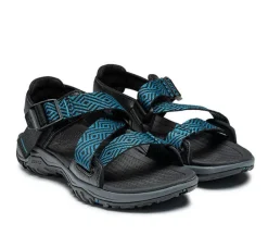 Sandals>KURU Footwear CURRENT Jetblack-waileablue
