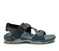 Sandals>KURU Footwear CURRENT Midnightblue-orangespice
