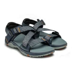 Sandals>KURU Footwear CURRENT Midnightblue-orangespice