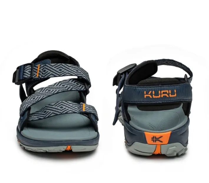 Sandals>KURU Footwear CURRENT Midnightblue-orangespice