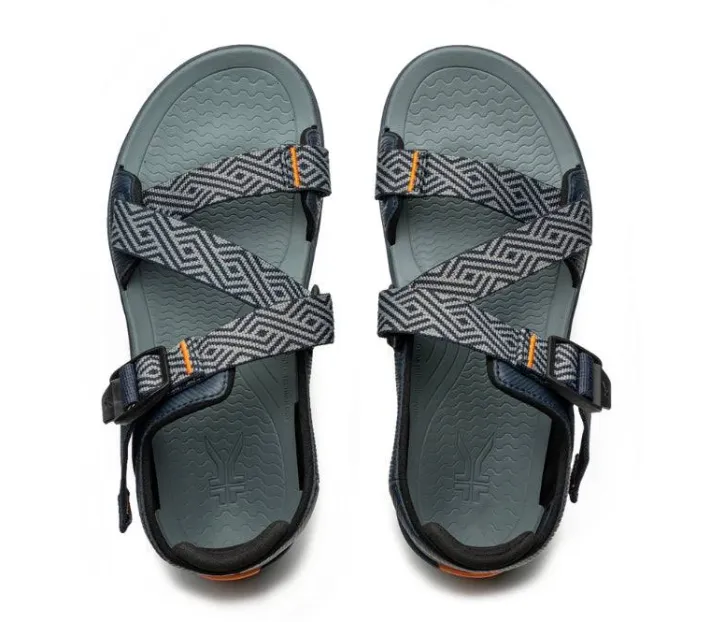 Sandals>KURU Footwear CURRENT Midnightblue-orangespice