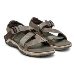 Sandals>KURU Footwear CURRENT Cedarbrown-mineralblue