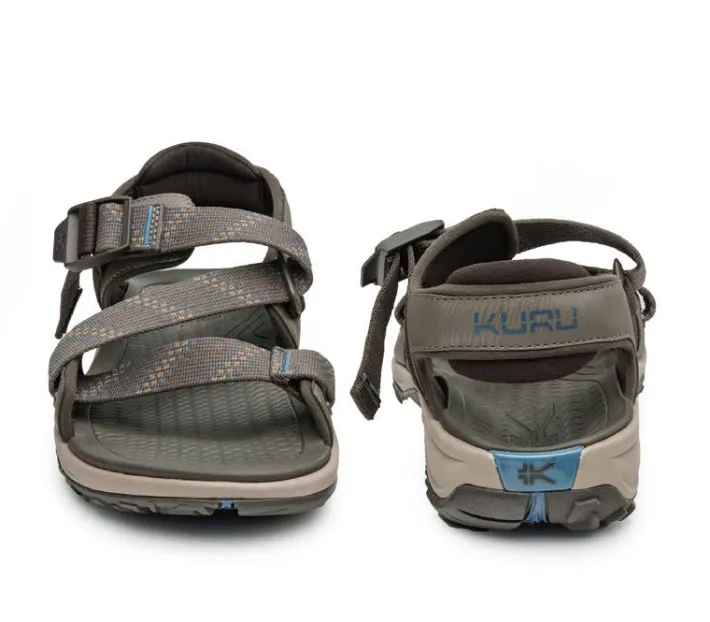 Sandals>KURU Footwear CURRENT Cedarbrown-mineralblue