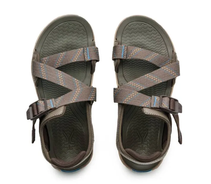 Sandals>KURU Footwear CURRENT Cedarbrown-mineralblue