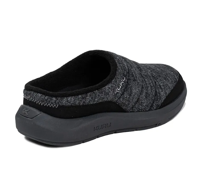 Slip-Ons|Slippers>KURU Footwear DRAFT 2 Charcoalgray-jetblack
