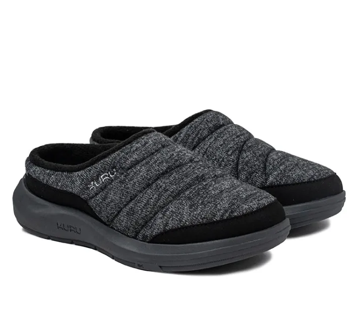Slip-Ons|Slippers>KURU Footwear DRAFT 2 Charcoalgray-jetblack