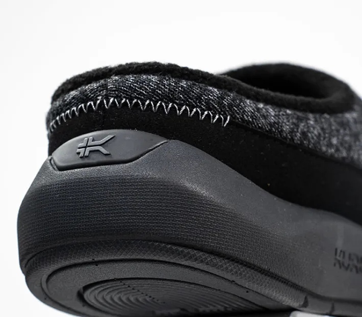 Slip-Ons|Slippers>KURU Footwear DRAFT 2 Charcoalgray-jetblack