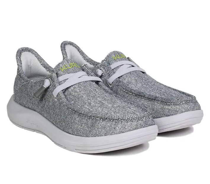 Slip-Ons>KURU Footwear DRAFT Rento Stormgray-kurugreen