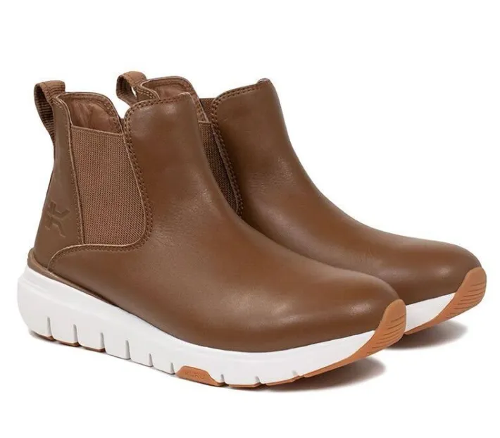 Boots>KURU Footwear FLEX Astra Chestnutbrown-white