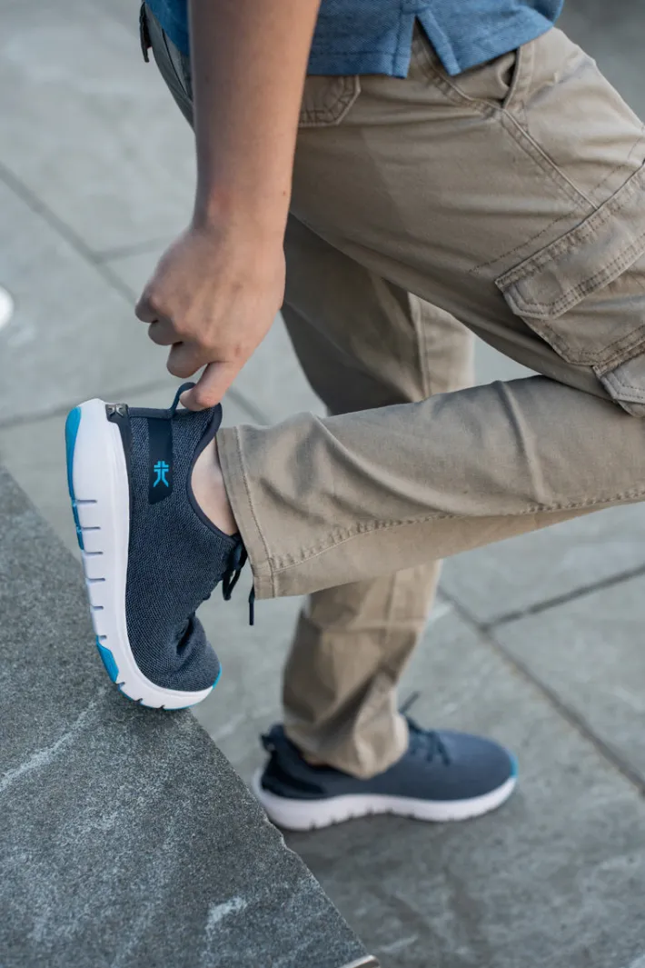 Sneakers>KURU Footwear FLEX Via Jetblack-brightwhite