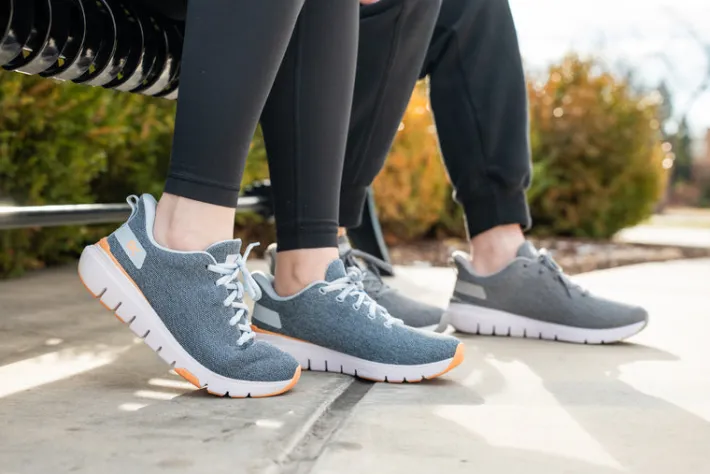 Sneakers>KURU Footwear FLEX Via Mistblue-apricot