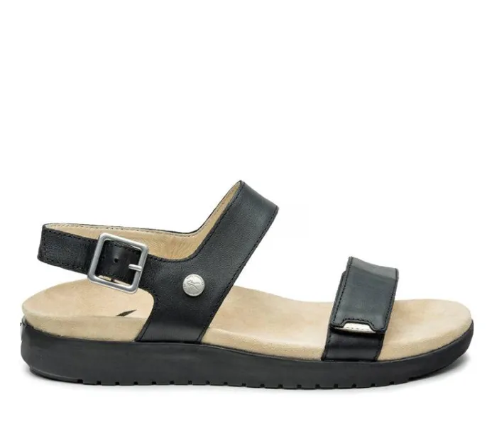 Sandals>KURU Footwear GLIDE Jetblack-sand