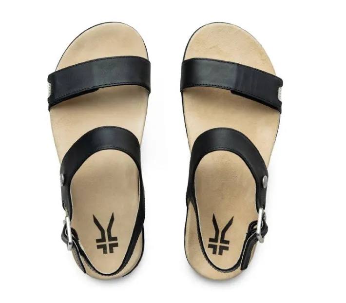Sandals>KURU Footwear GLIDE Jetblack-sand