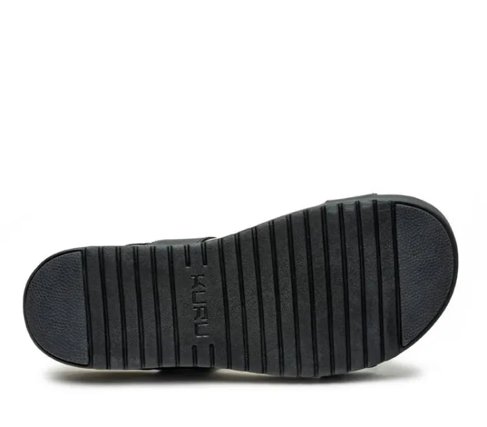 Sandals>KURU Footwear GLIDE Jetblack-sand