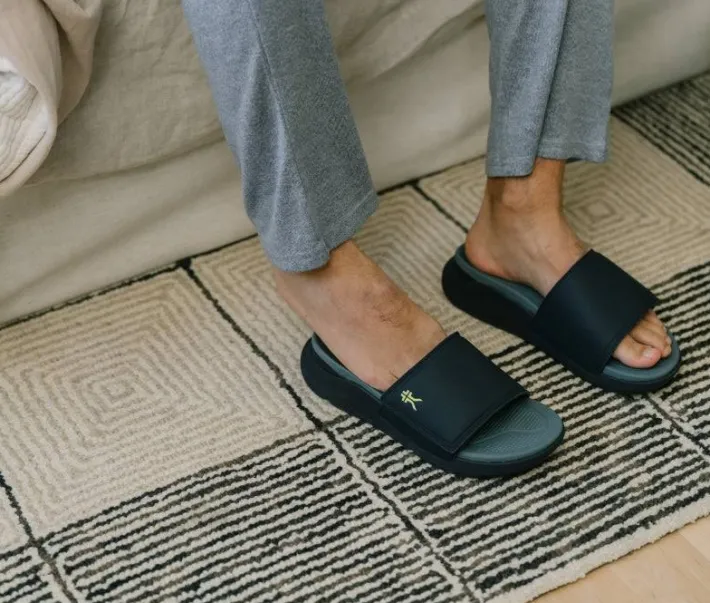 Slip-Ons|Sandals>KURU Footwear MOMENT Jetblack-stormgray