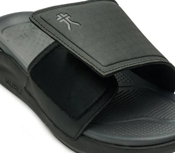 Slip-Ons|Sandals>KURU Footwear MOMENT Jetblack-stormgray