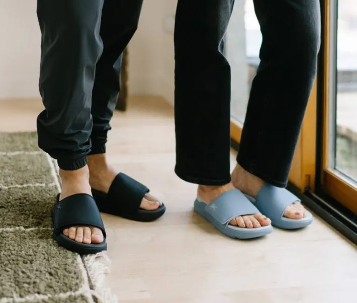 Slip-Ons|Sandals>KURU Footwear MOMENT Jetblack-stormgray
