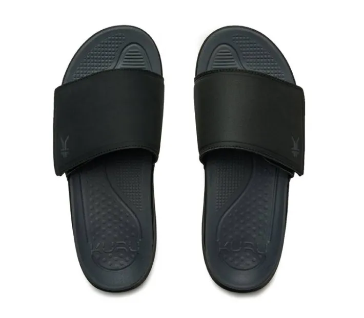 Slip-Ons|Sandals>KURU Footwear MOMENT Jetblack-stormgray