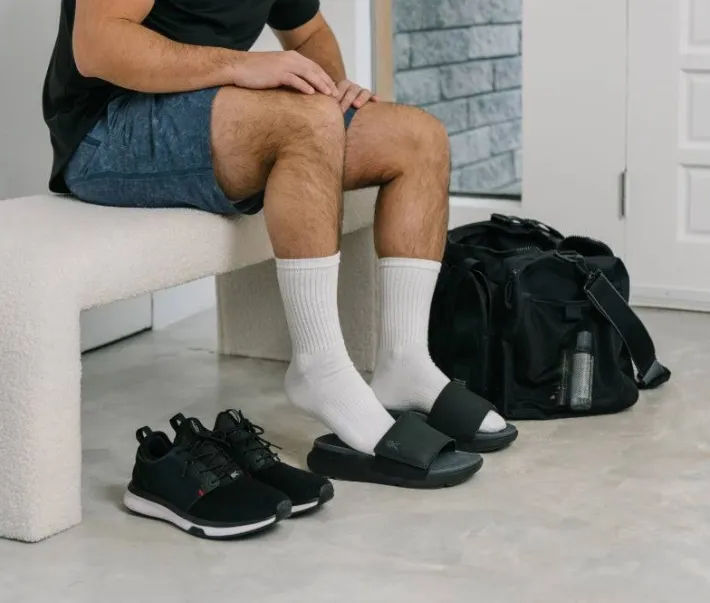 Slip-Ons|Sandals>KURU Footwear MOMENT Jetblack-stormgray