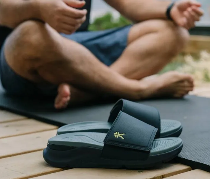 Slip-Ons|Sandals>KURU Footwear MOMENT Jetblack-stormgray