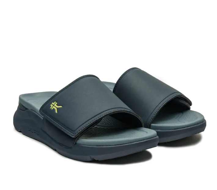 Slip-Ons|Sandals>KURU Footwear MOMENT Midnightblue-palelime