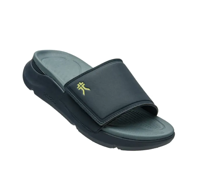 Slip-Ons|Sandals>KURU Footwear MOMENT Midnightblue-palelime