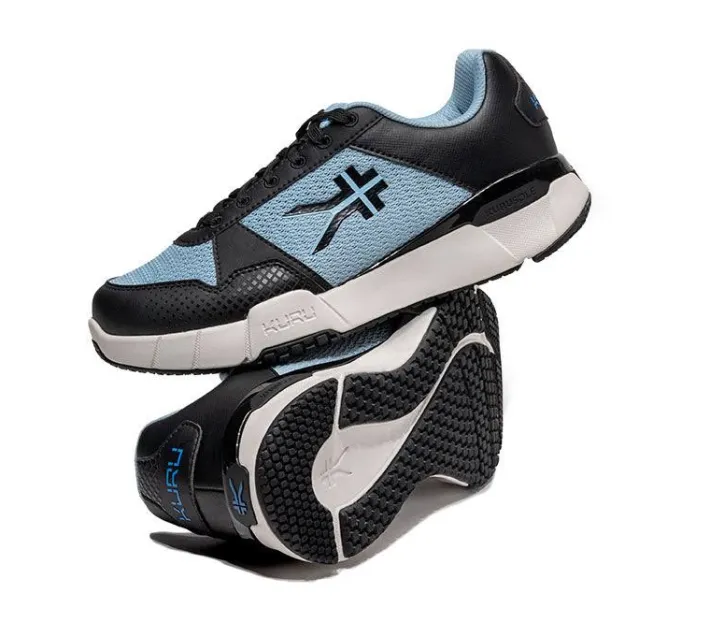 Sneakers>KURU Footwear QUANTUM 2 WIDE Jetblack-mistyblue-2.0